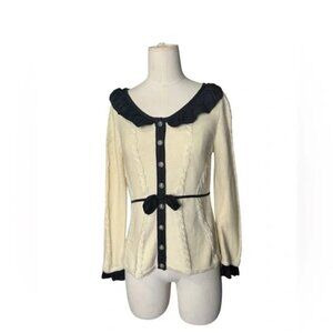 ANTHROPOLOGIE Guinevere Cardigan ADORABLE - M